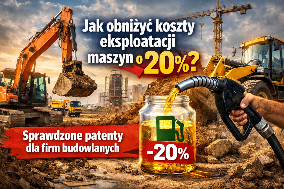 Jak obniżyć koszty eksploatacji maszyn o 20%? Sprawdzone patenty dla firm budowlanych